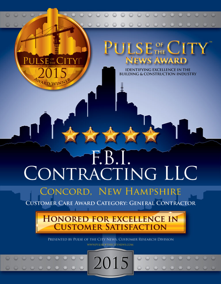 Pulse of the City News 2015 Award Winner, FBI Contracting LLC