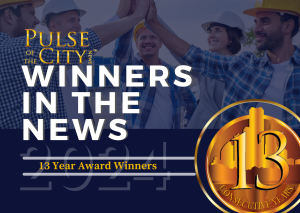 Three contractors recently received their thirteenth straight Pulse Award for Customer Satisfaction